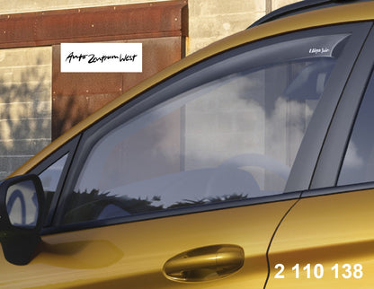 WINDABWEISER-SATZ SEITENFENSTER VORNE TRANSPARENT