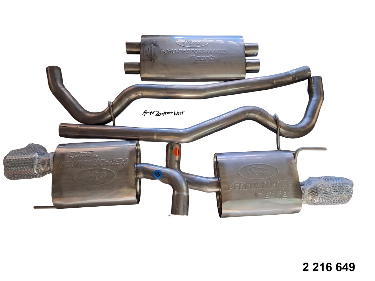 EDELSTAHL AUSPUFFANLAGE ( 2216649 )