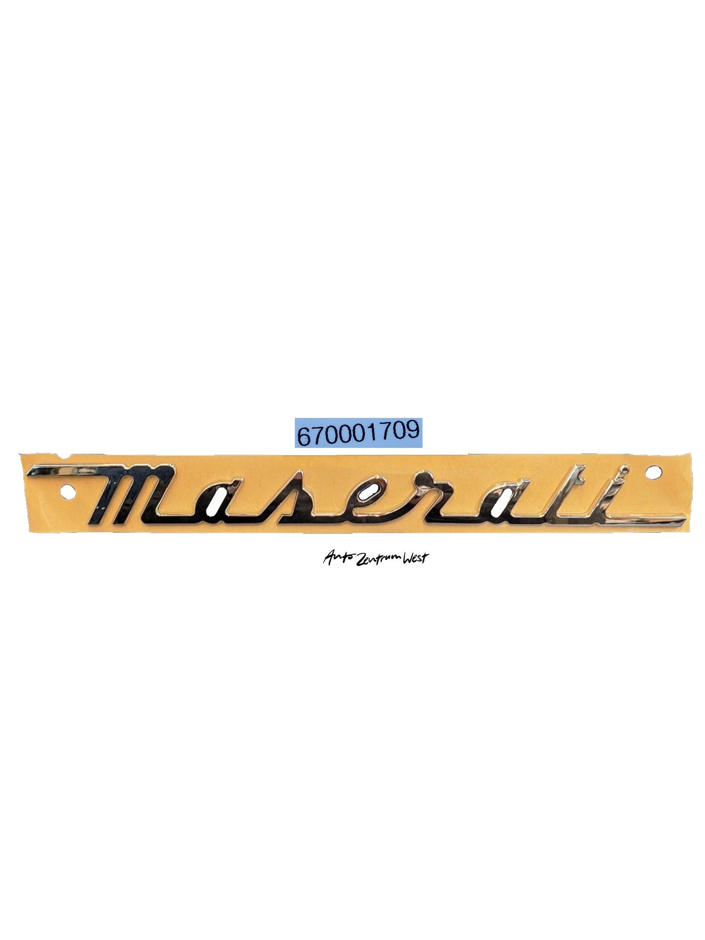 SCHRIFTZUG MASERATI HINTEN