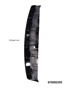 FRONT SKID PLATE BLACK PIANO FINISH