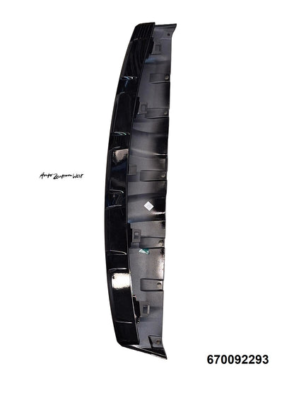 FRONT SKID PLATE BLACK PIANO FINISH