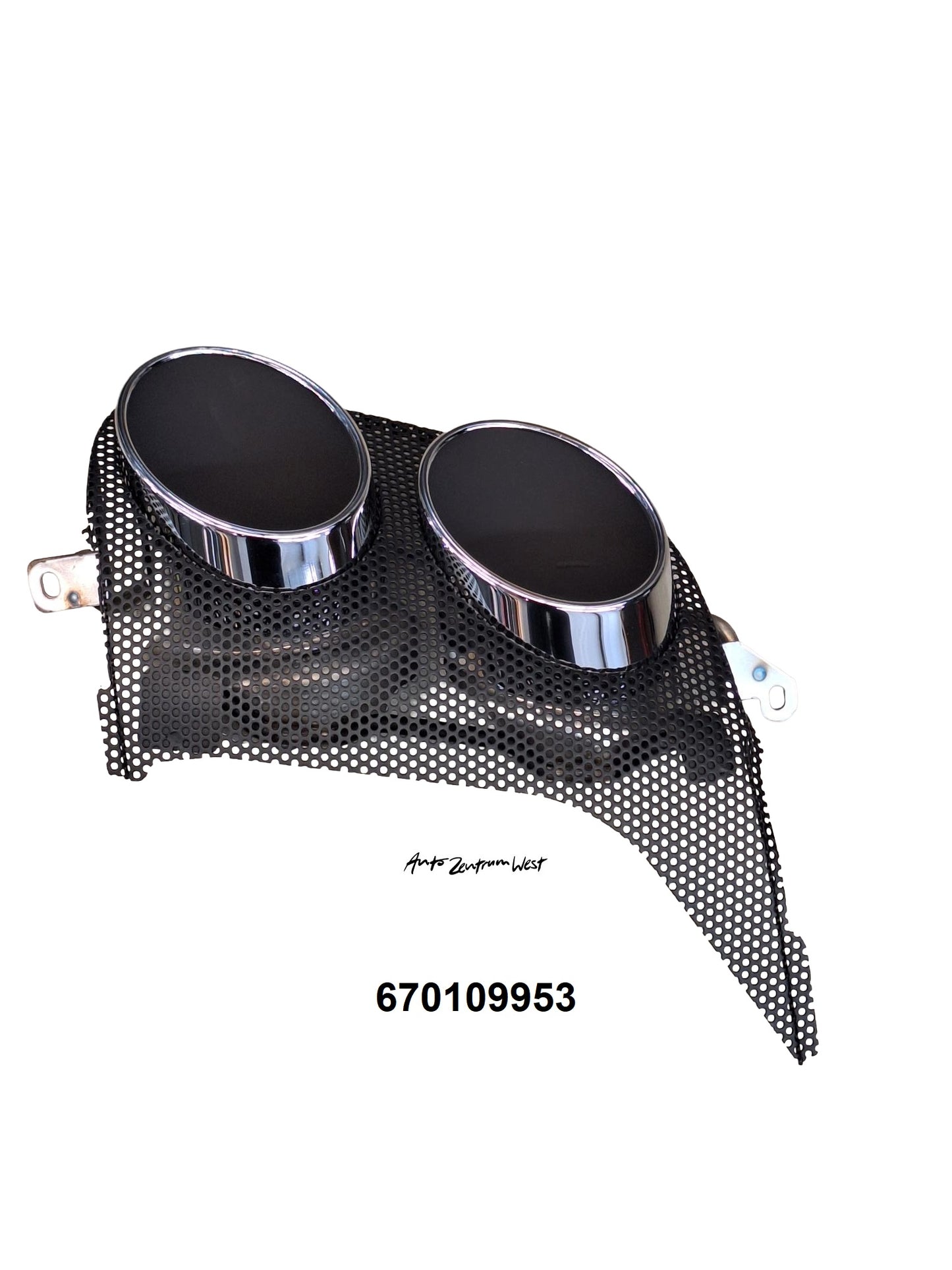 AUSPUFFBLENDE RECHTS