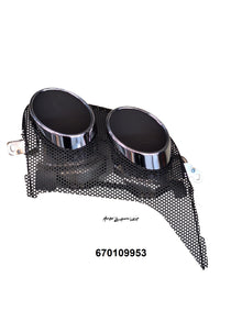 AUSPUFFBLENDE RECHTS