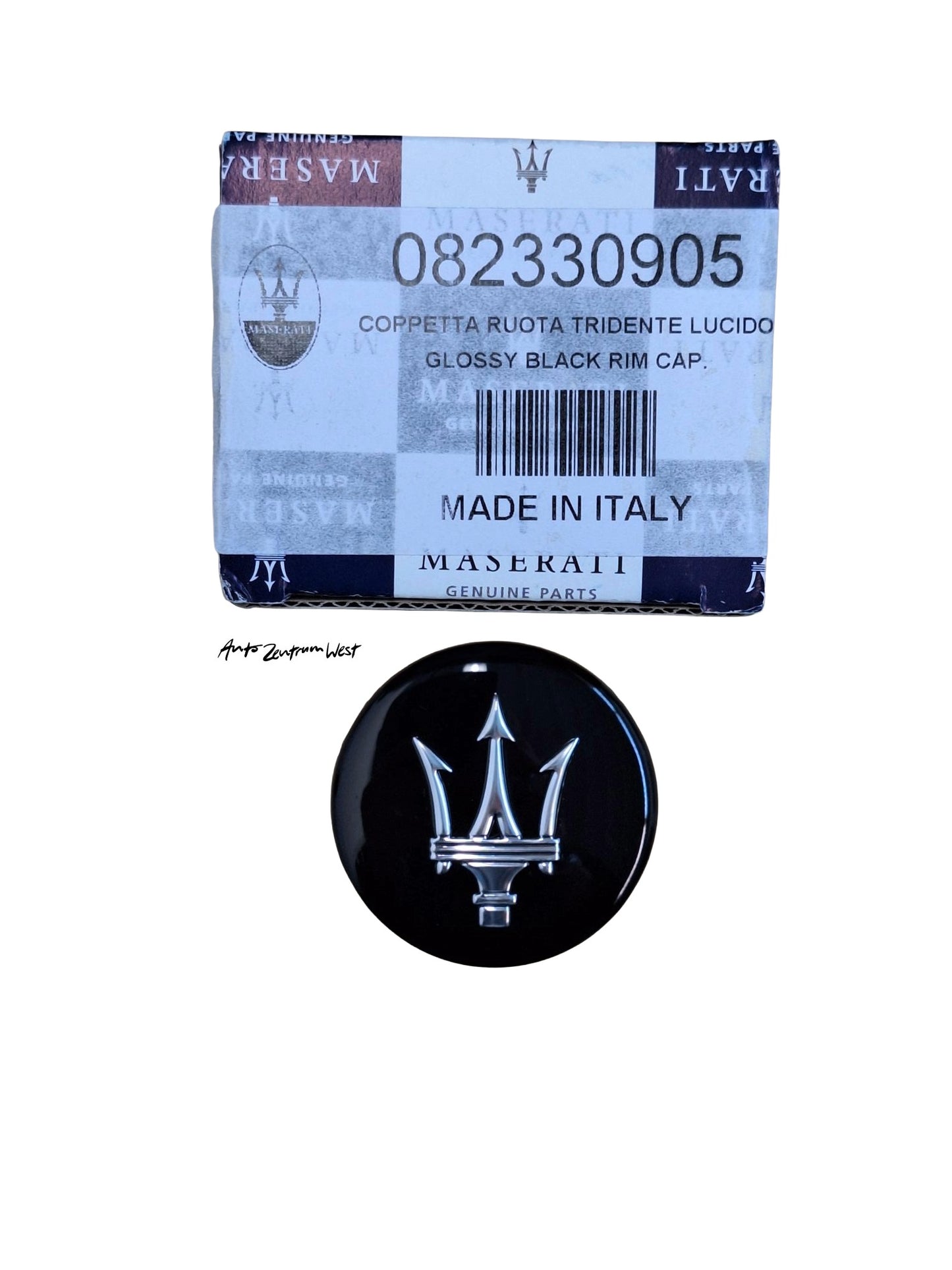 NABENDECKEL SCHWARZ GLANZ