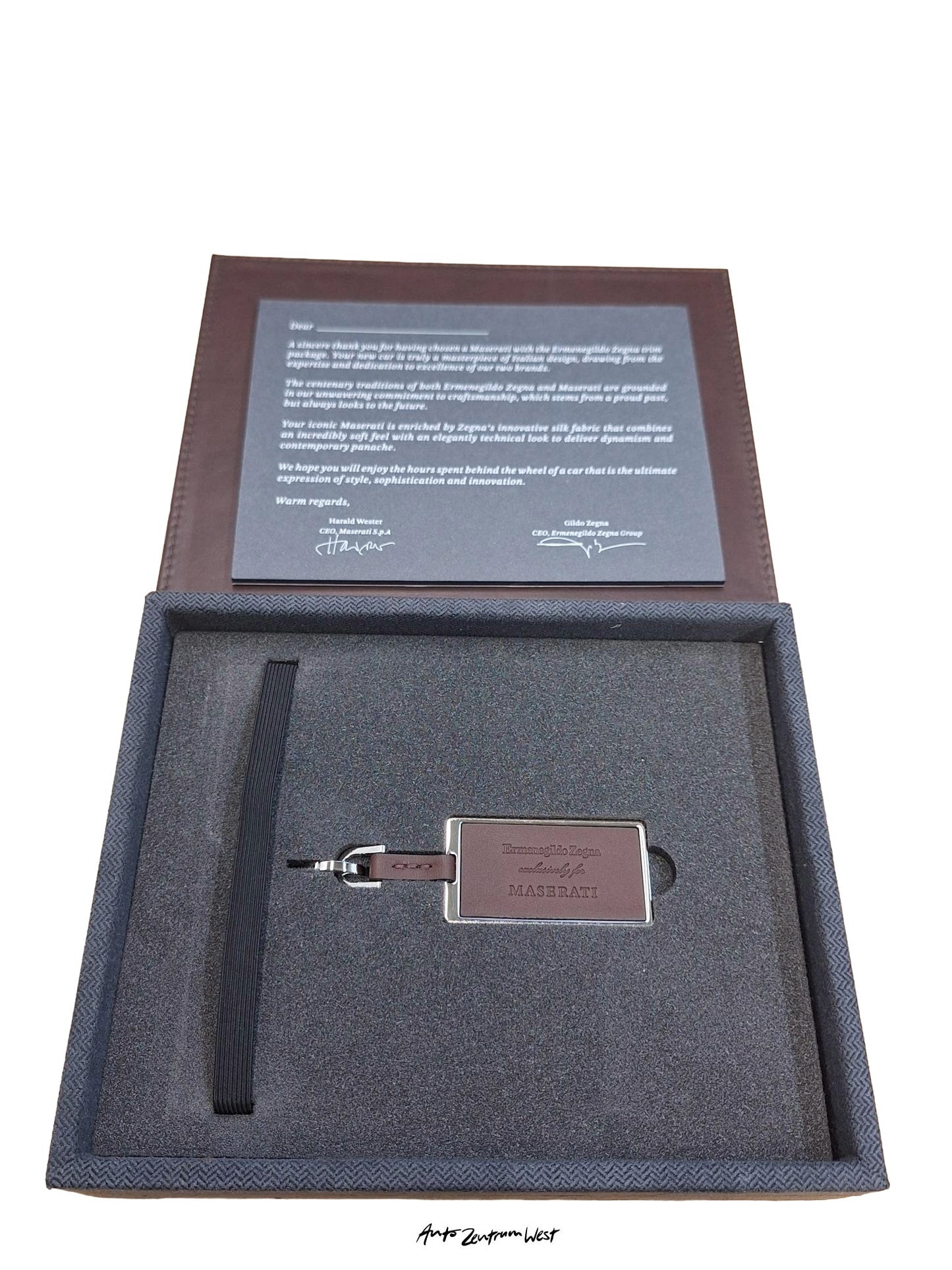 SCHLÜSSELANHÄNGER ZEGNA LEDER