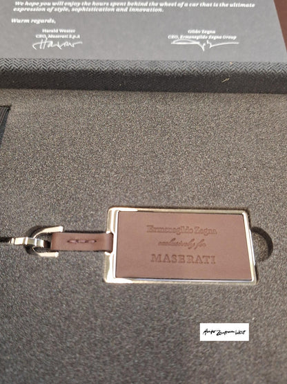 SCHLÜSSELANHÄNGER ZEGNA LEDER